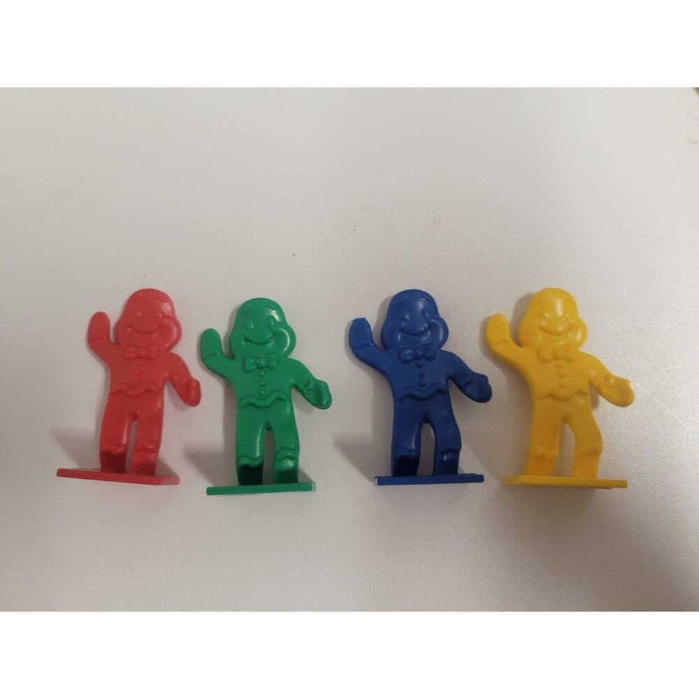 2004 Milton Bradley Candy Land Replacement Parts Playing Pieces Gingerbread Men